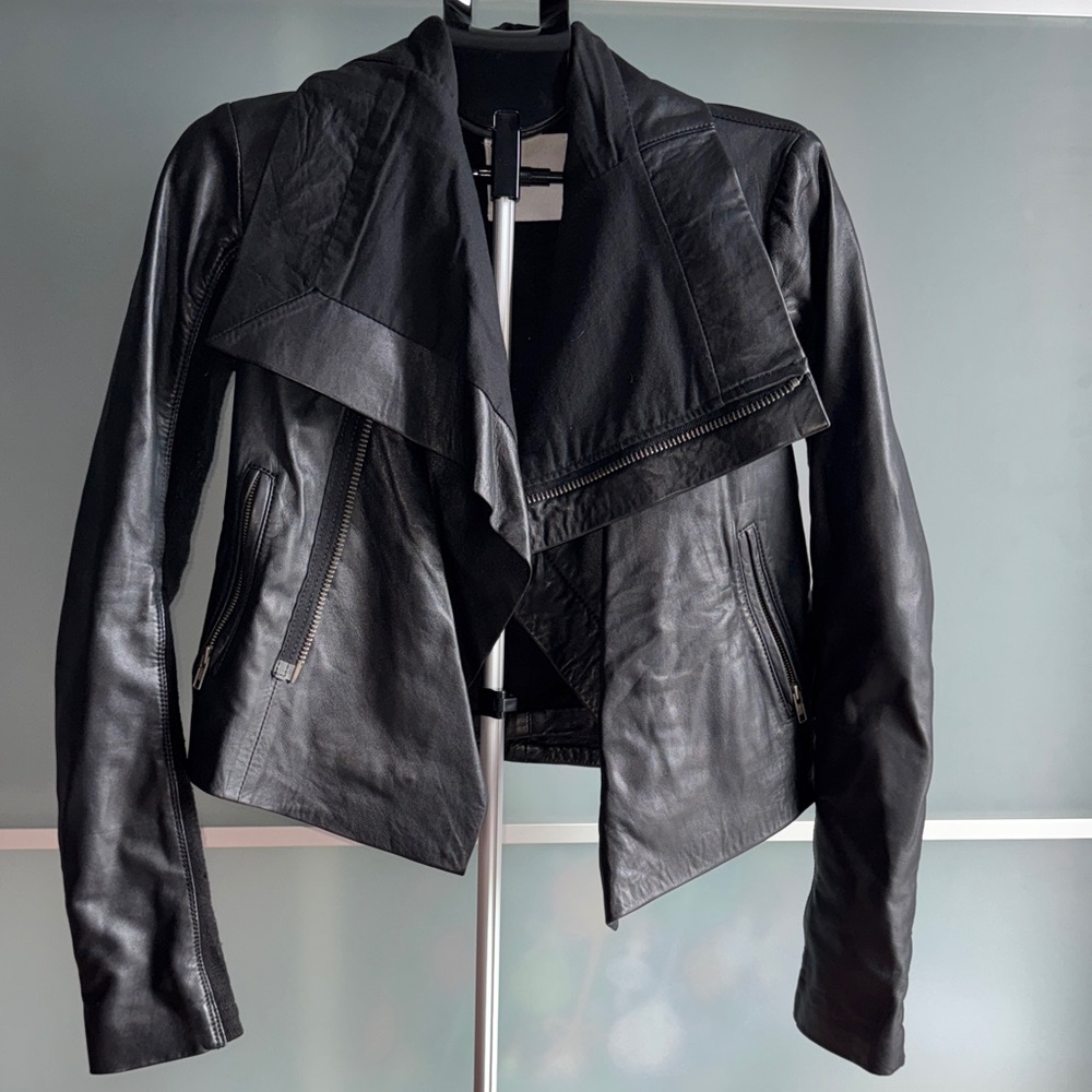 J.O.D Black leather jacket